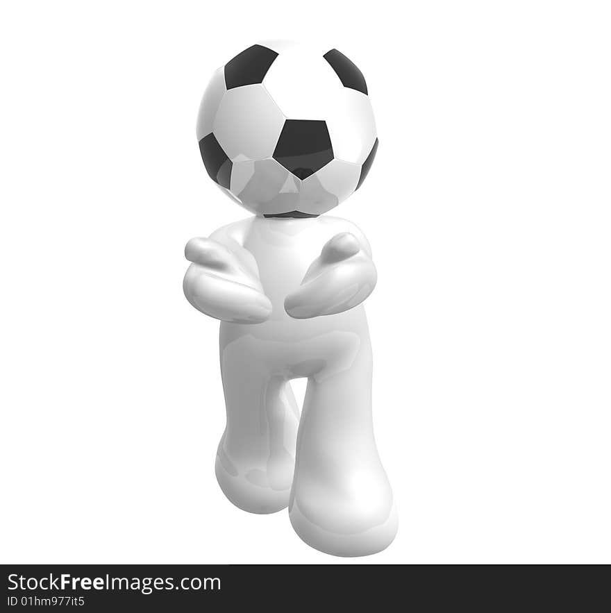 Soccer Bal Head