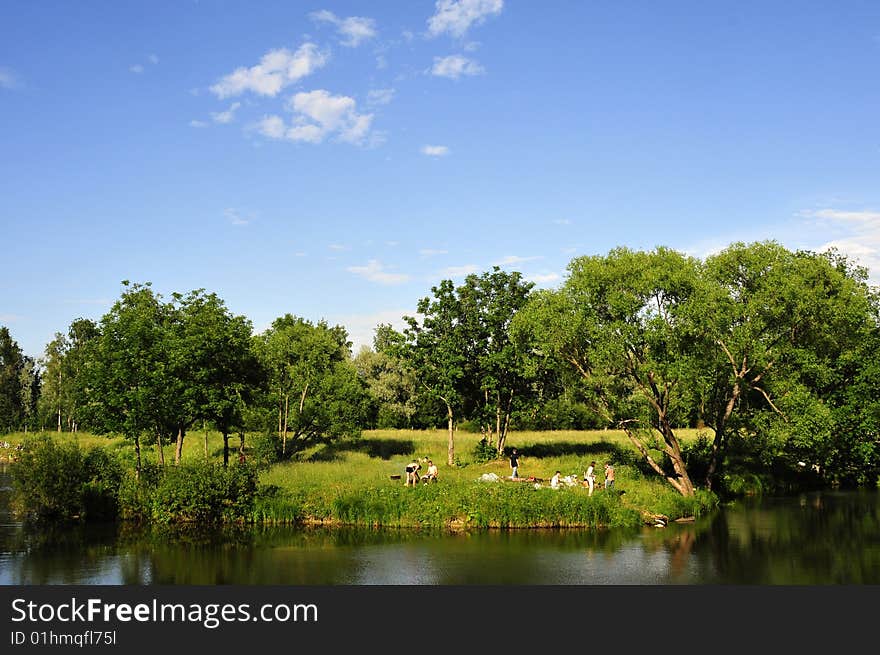 Picnic By The River