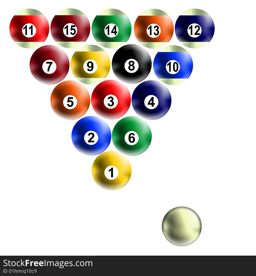 Billiard balls