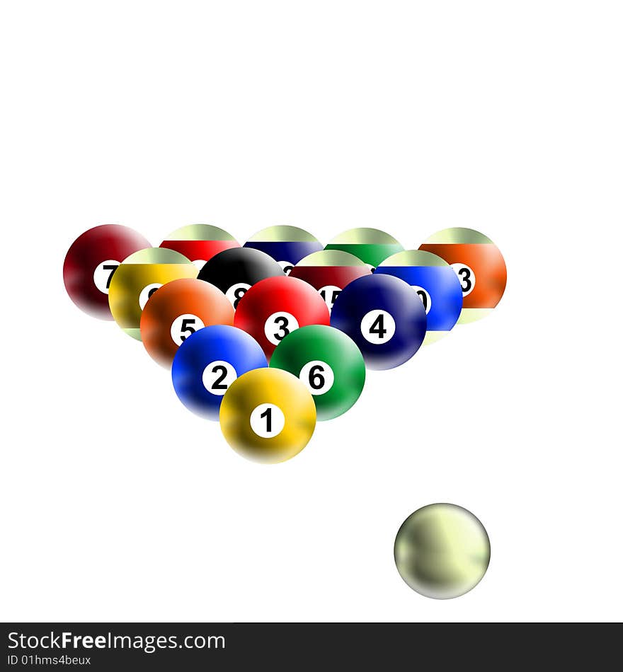 Billiard balls