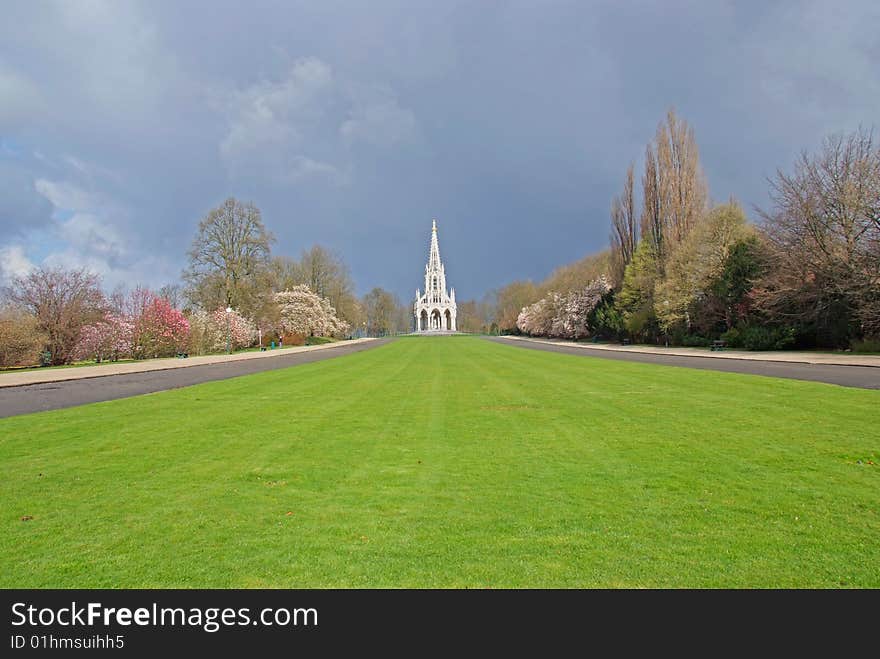 The Park in Bruxeless, and the garden