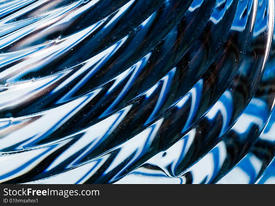 Stock photo: an image of  blue background of curve stripes