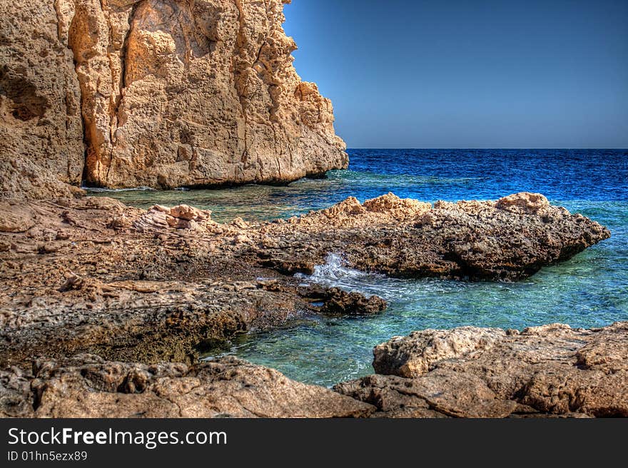 Ocean and rocks