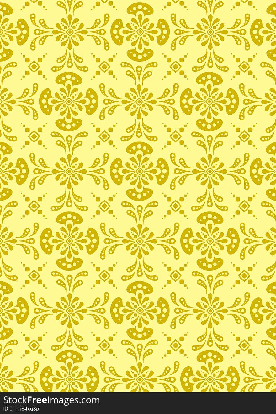 Vector pattern for a background or an ornament