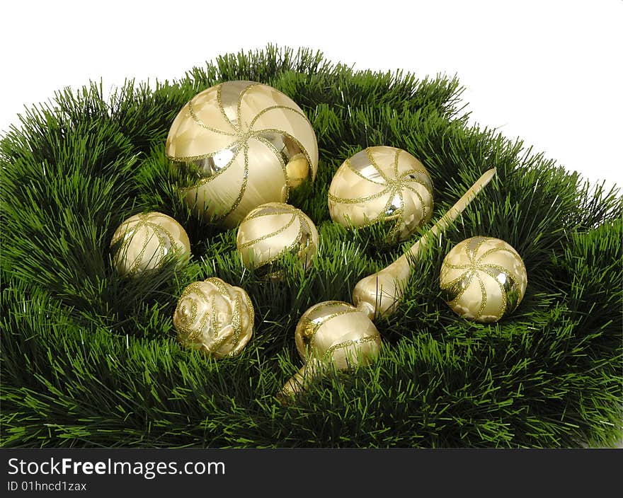 The Christmas Tree on isolated background