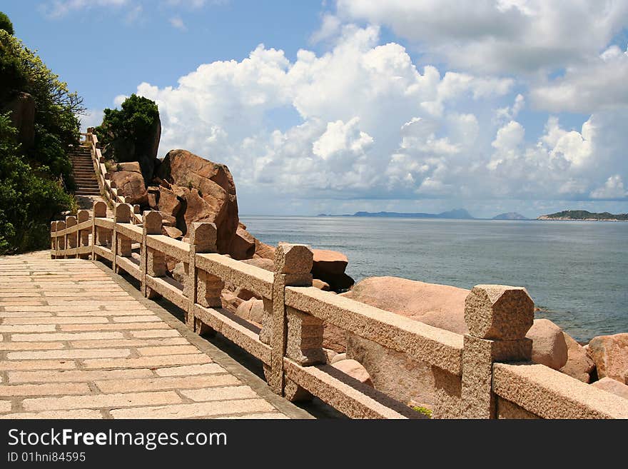 Little island in Zhu-Hai,China