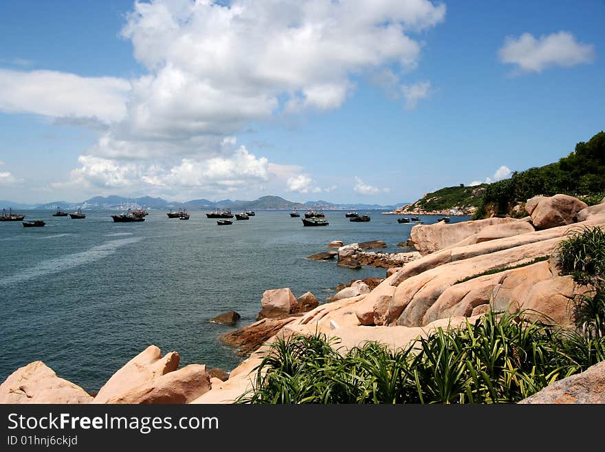 Island near Zhu-Hai,China