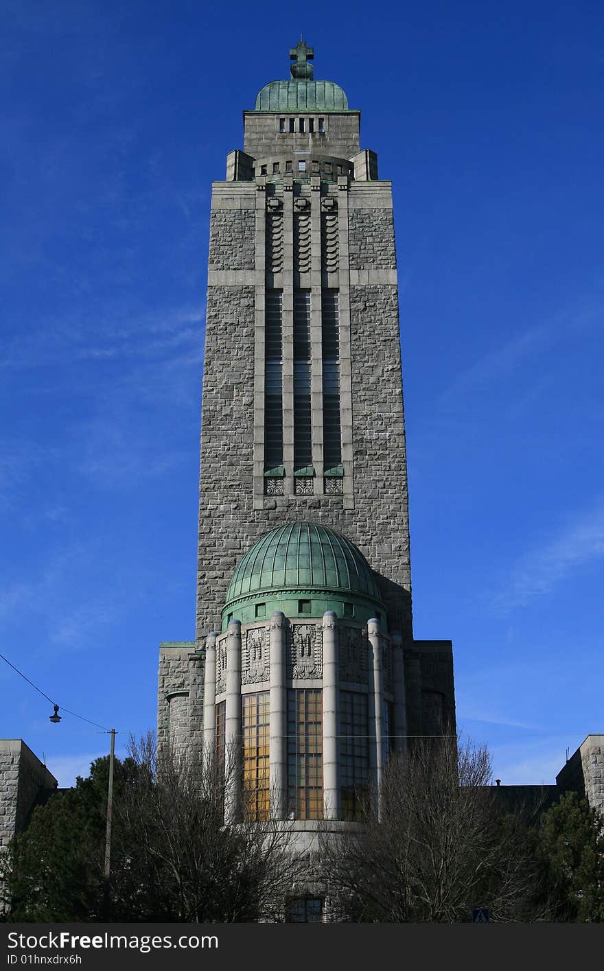 Kallio church in Helsinki city in Finland