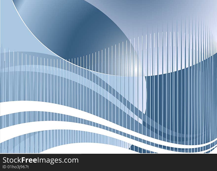 Vector illustration of modern, abstract background.