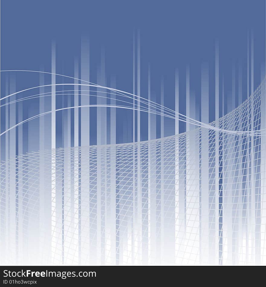 Vector illustration of modern, abstract background.