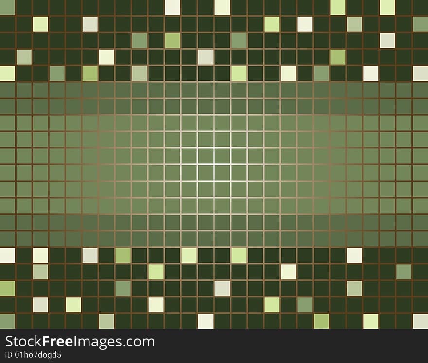 Abstract seamless, square block mosaic background, vector illustration. Abstract seamless, square block mosaic background, vector illustration