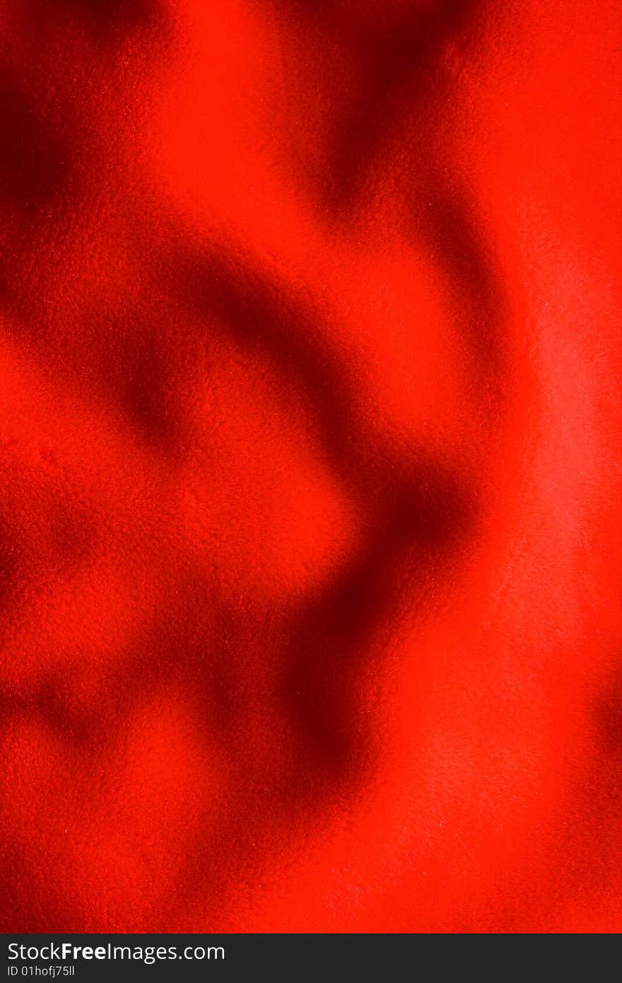 Background texture of red furry wool