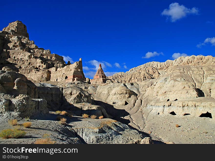 Ruins in the Clay Forest of Western Tibet