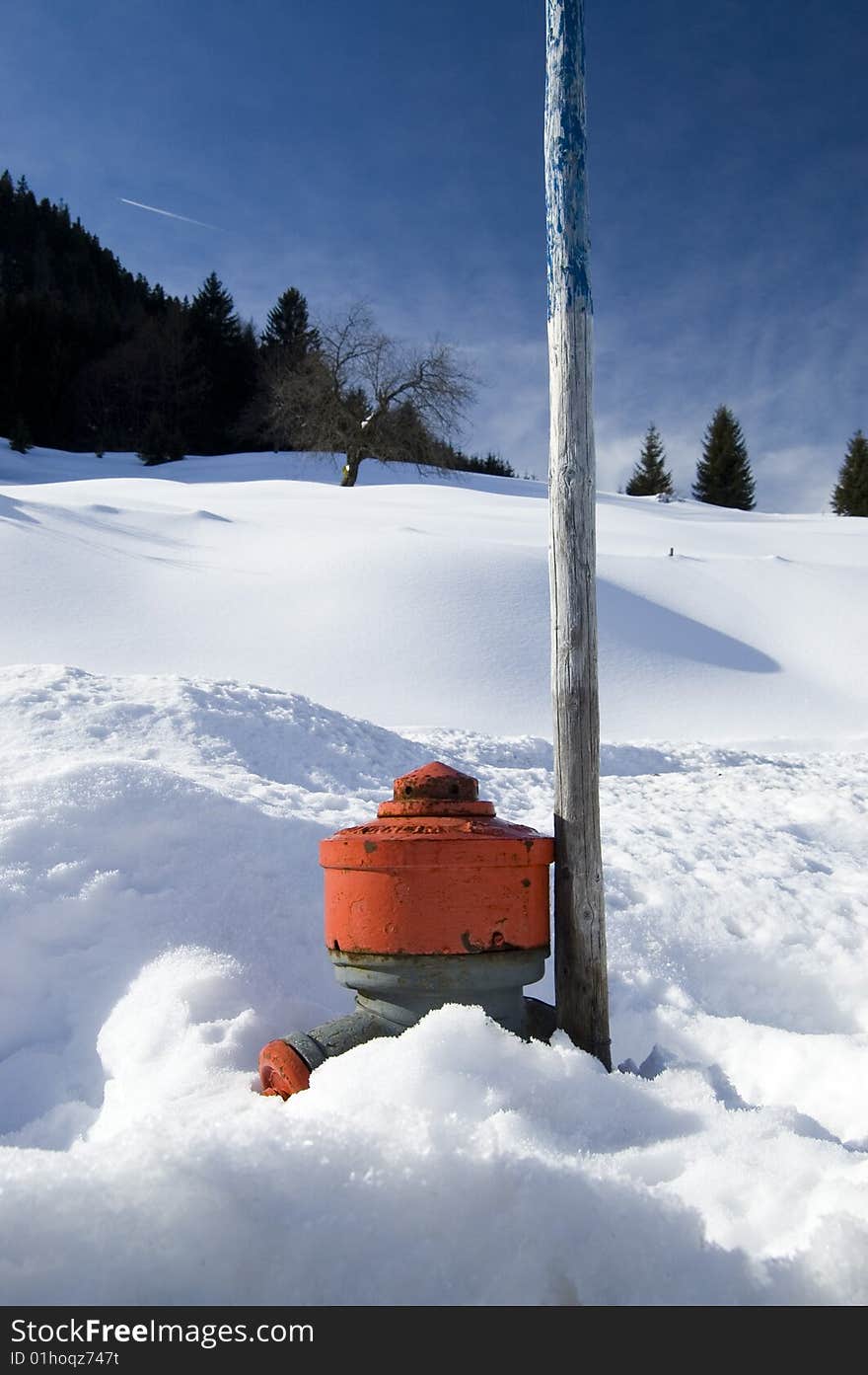 Hydrant In The Snow