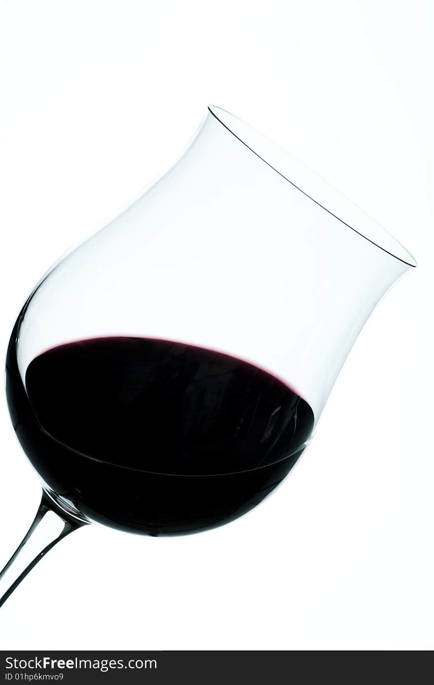 Red Wine Isolated