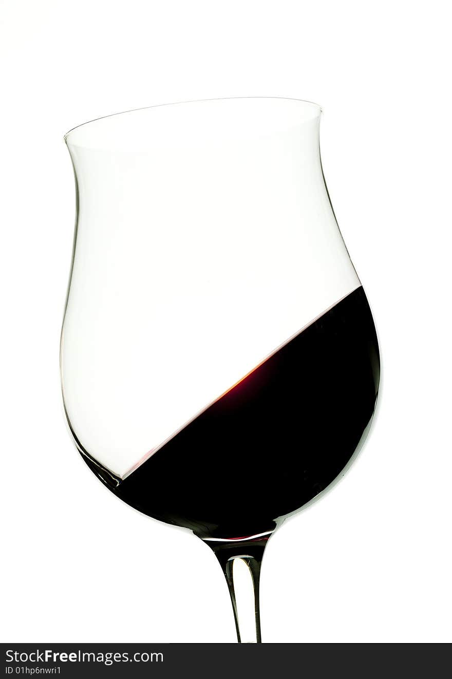 Red Wine Isolated