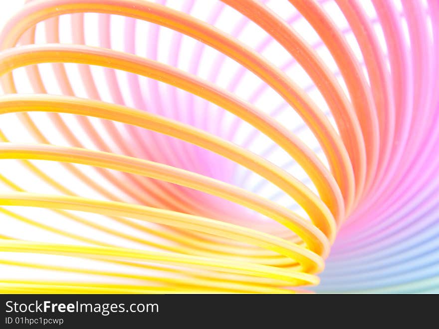 Abstract multicolor rainbow spiral background. Abstract multicolor rainbow spiral background