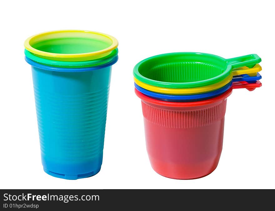 Plastic cups