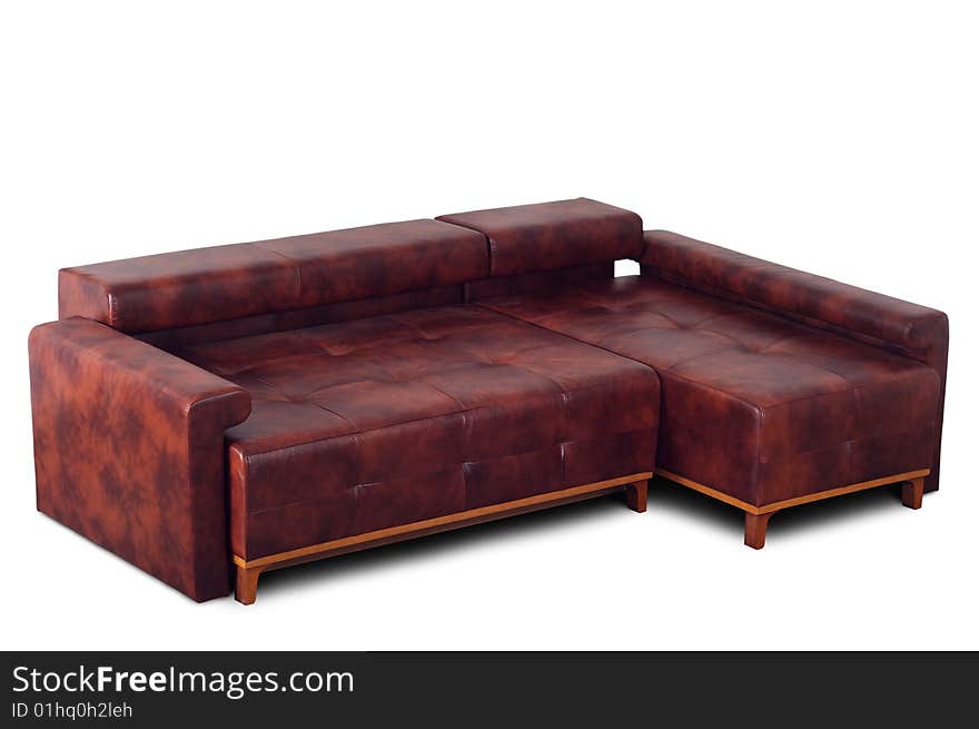 Leather sofa marble colors