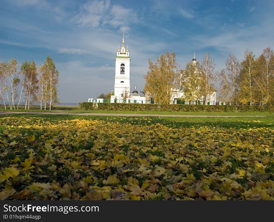 Russia. Village Konstantinovo. The native land of poet Sergey Yesenin. Russia. Village Konstantinovo. The native land of poet Sergey Yesenin.