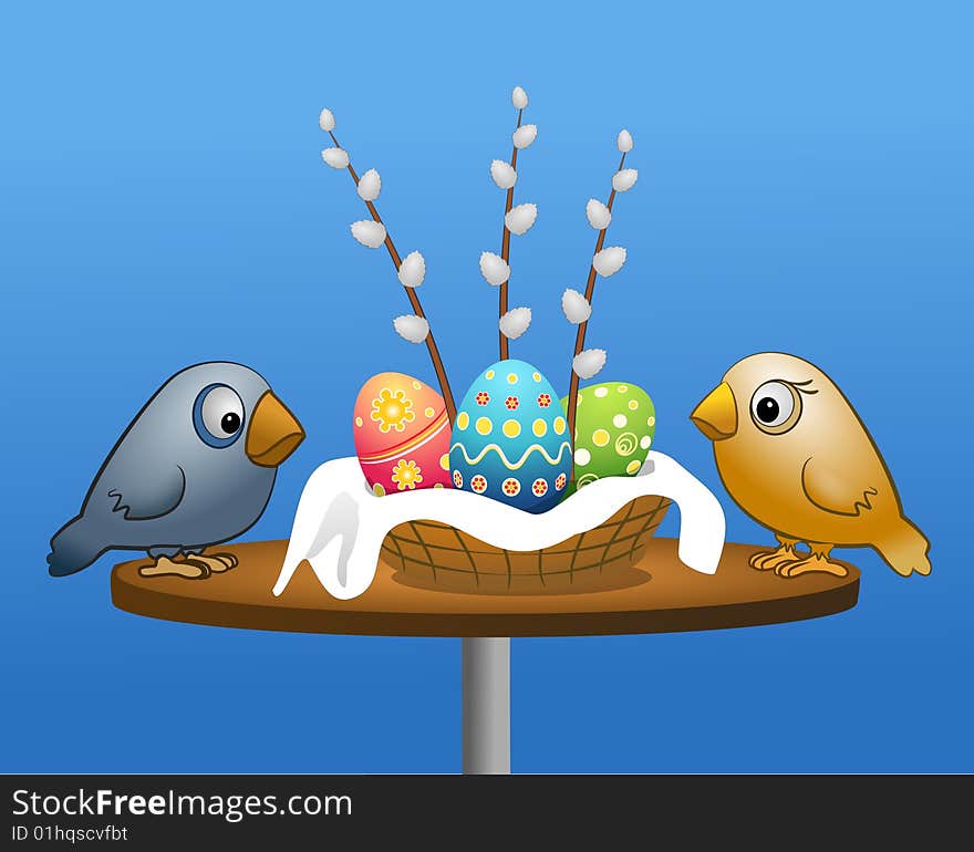 Easter and birds