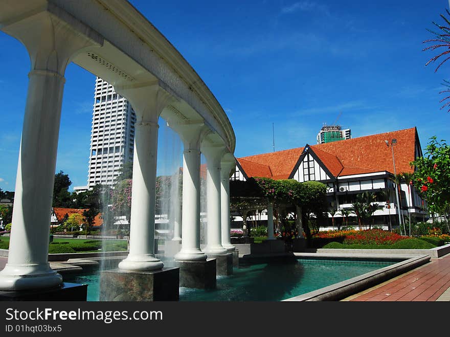 Sultan abdul samad building opposite of dataran merdeka in kuala lumpur