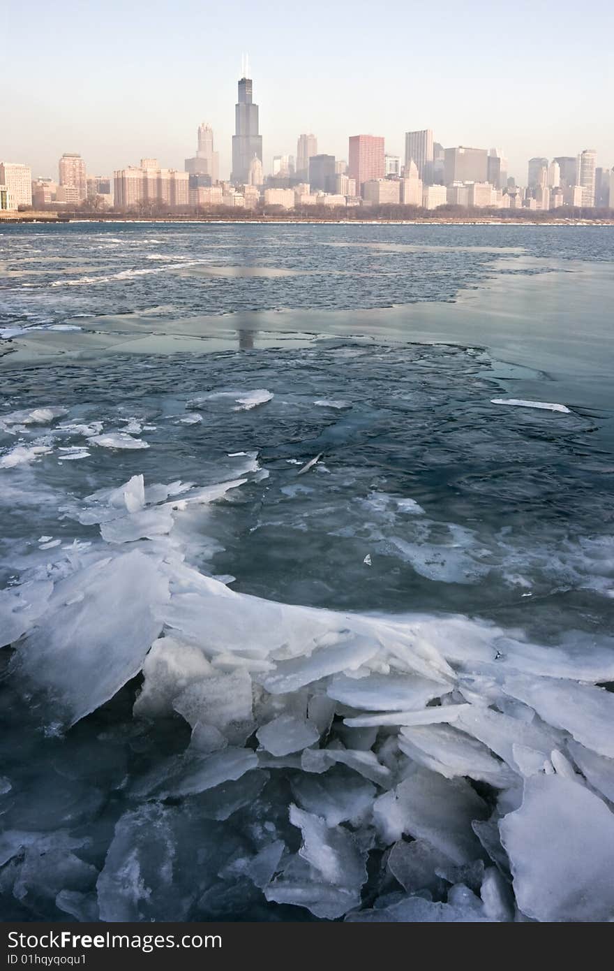 Freezy morning in Chicago