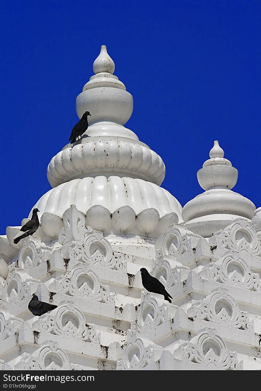 Jain temple tower