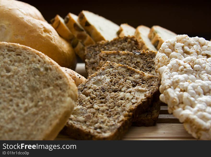 Good fresh healthy bread background. Good fresh healthy bread background