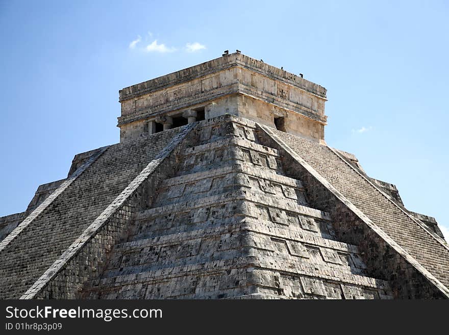 The Temples Of Chichen Itza Temple In Mexico