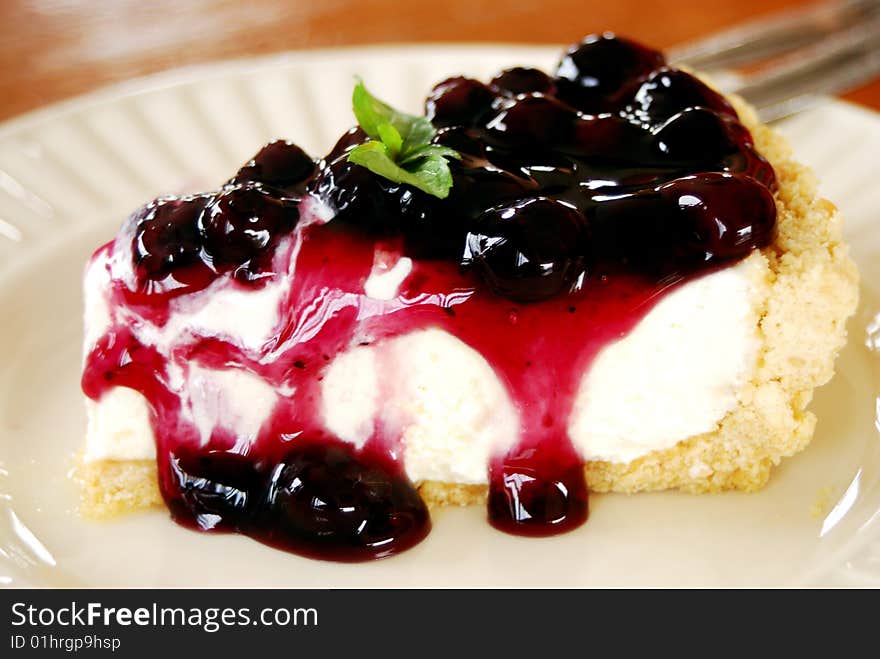 Blueberry pie