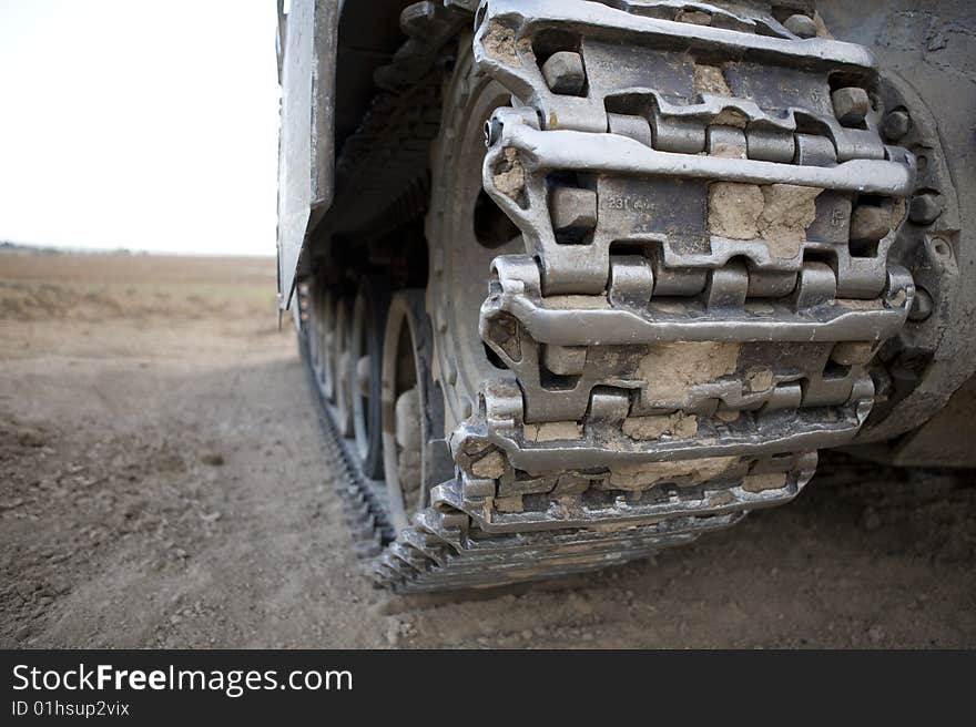 Caterpillar of tank Merkava, Israeli army armored corp