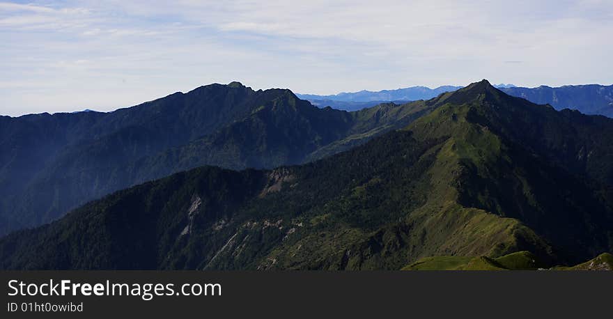 Taiwan's beautiful big mountain