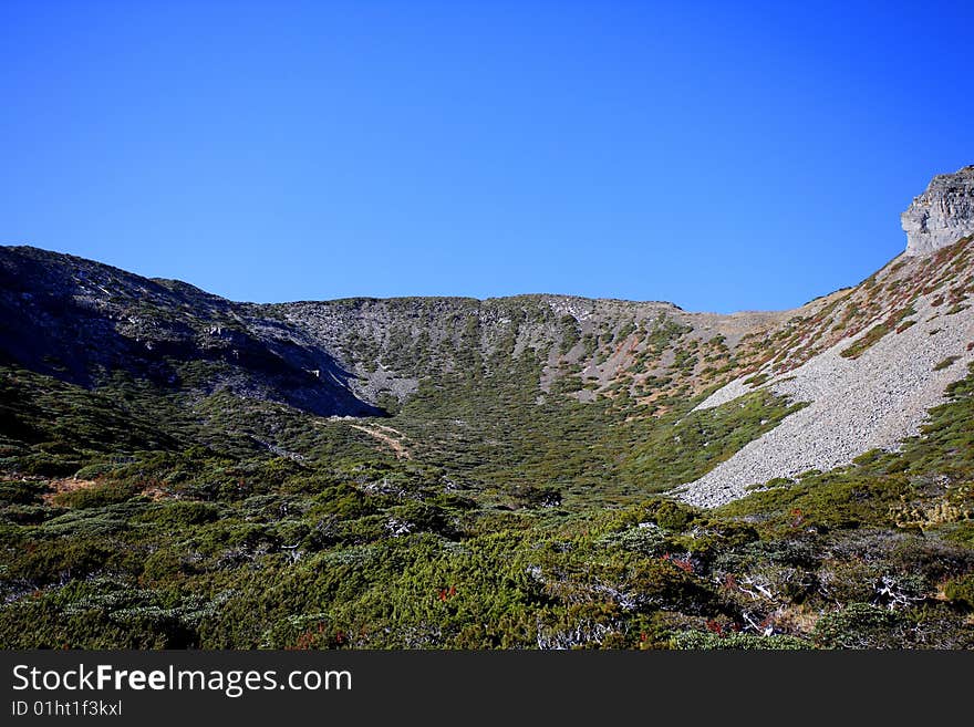 Taiwan's beautiful big mountain