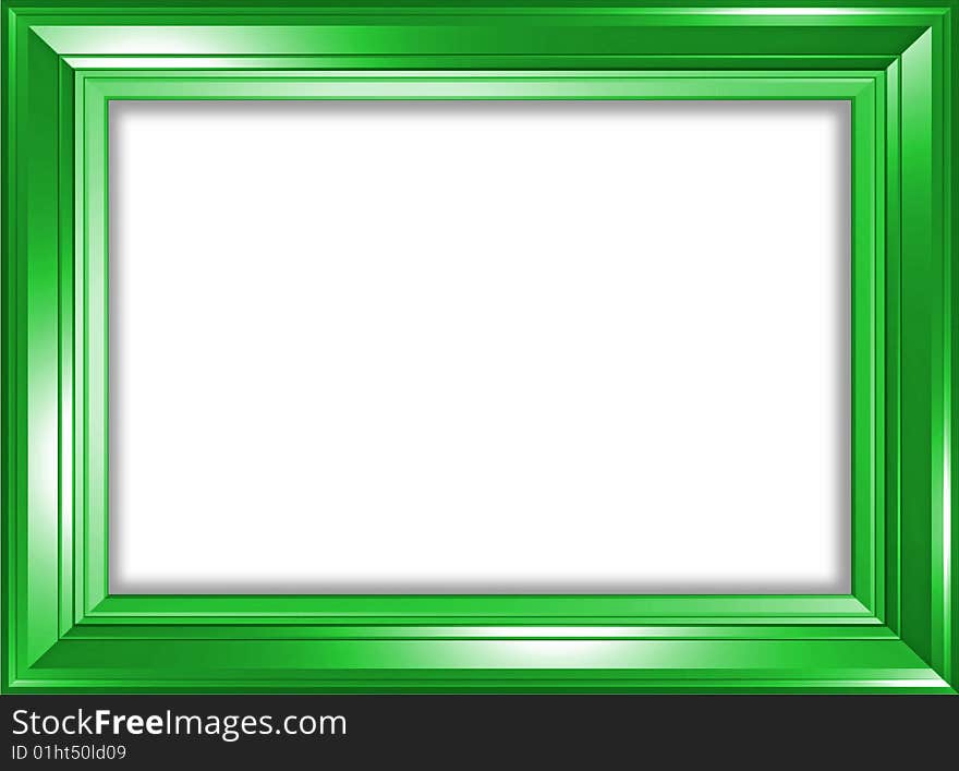 Empty Frame isolated on white. Empty Frame isolated on white.