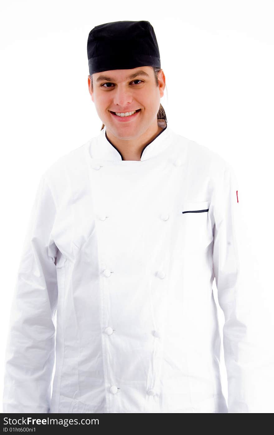 Portrait of young chef