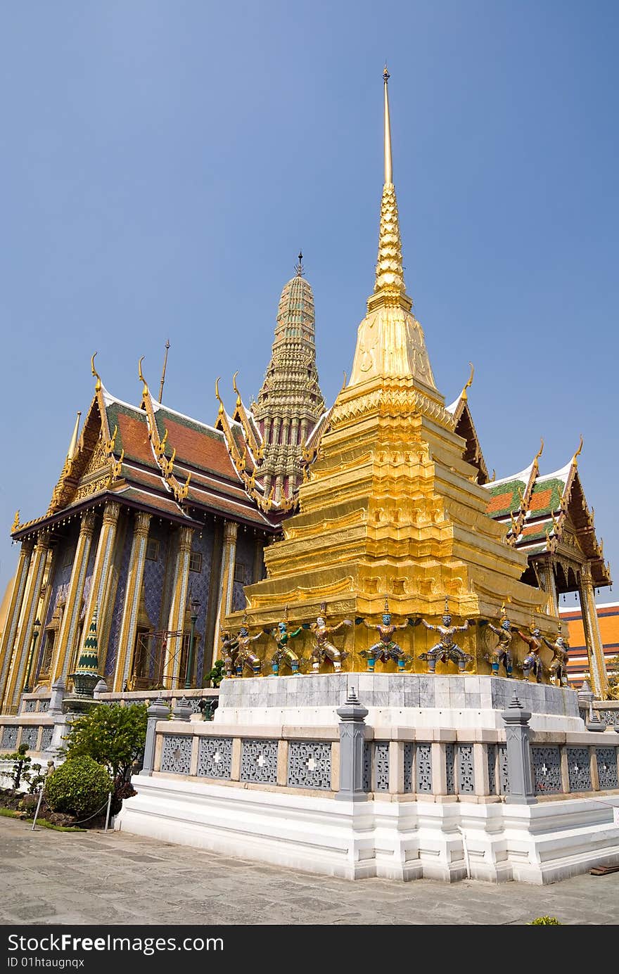 Stupas Of Wat Phra Kaew