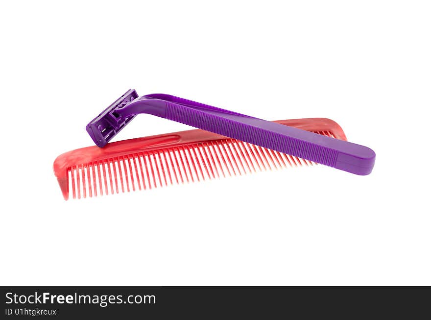 Hairbrush And Razor