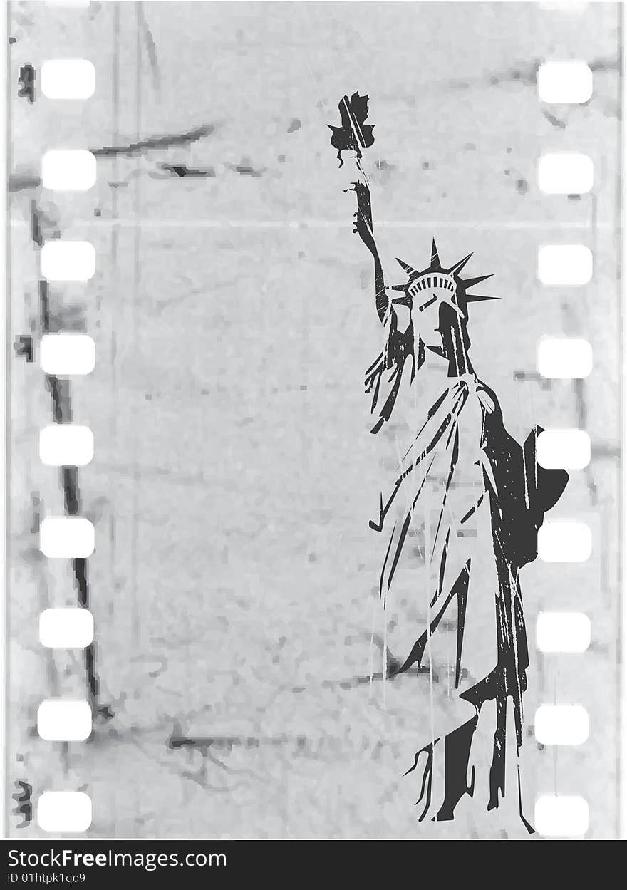 Vector Statue Of Liberty