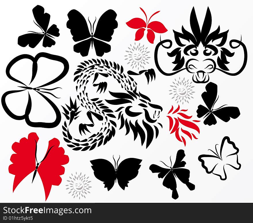 Vector Animals Set