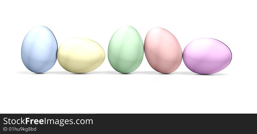 Color eggs