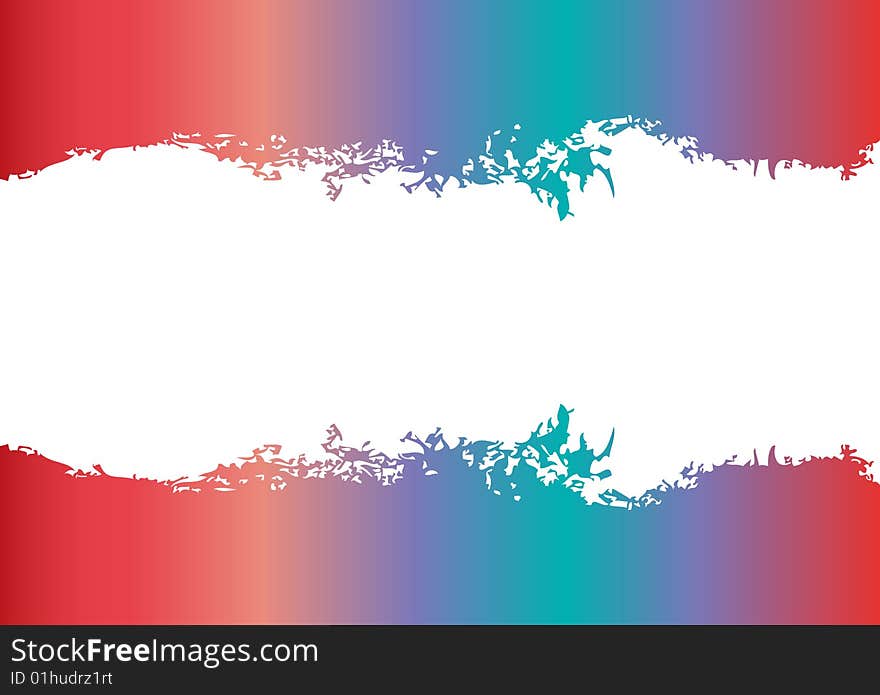 Abstract colorful background in white color