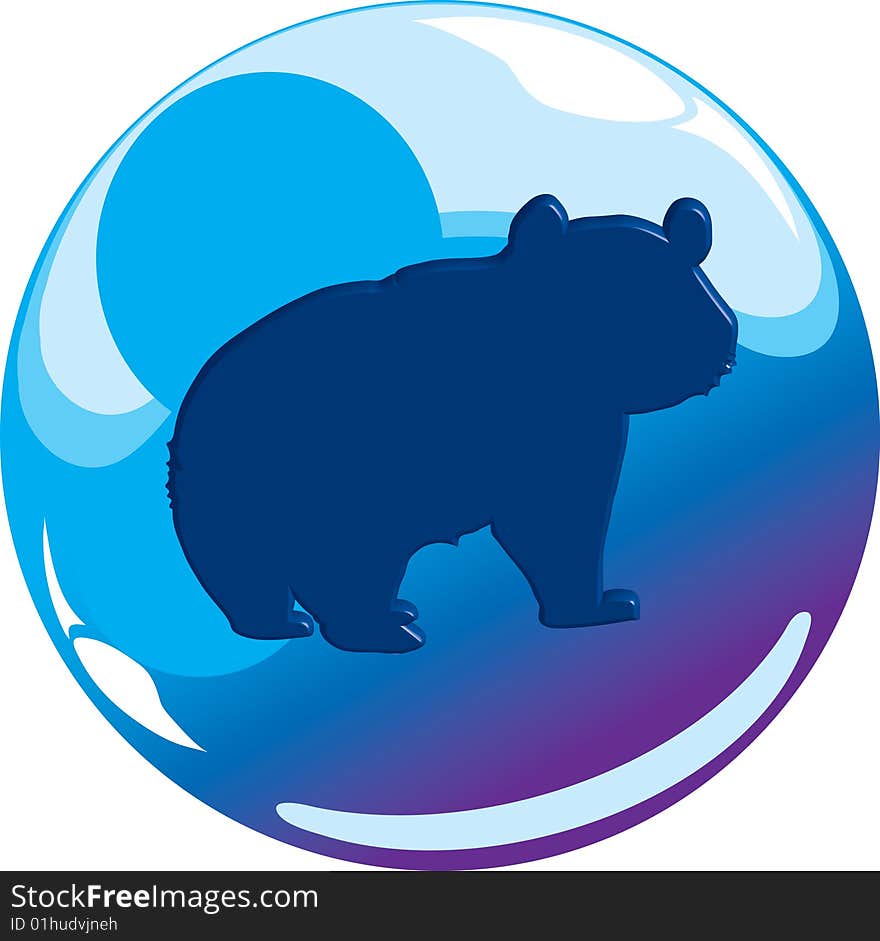 Animal sphere icon