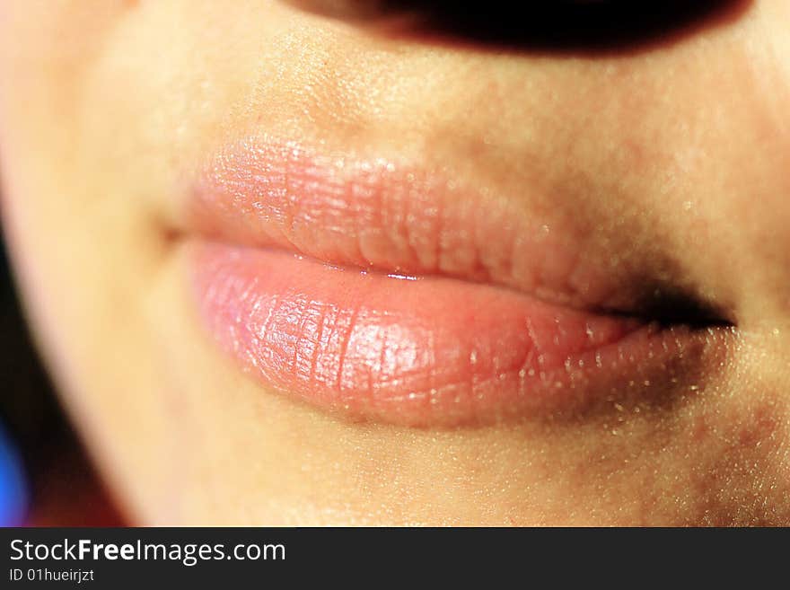 Lips of a woman