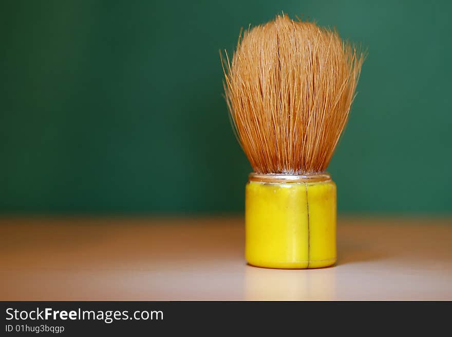 Men's aid while shaving - shaving brush. Men's aid while shaving - shaving brush