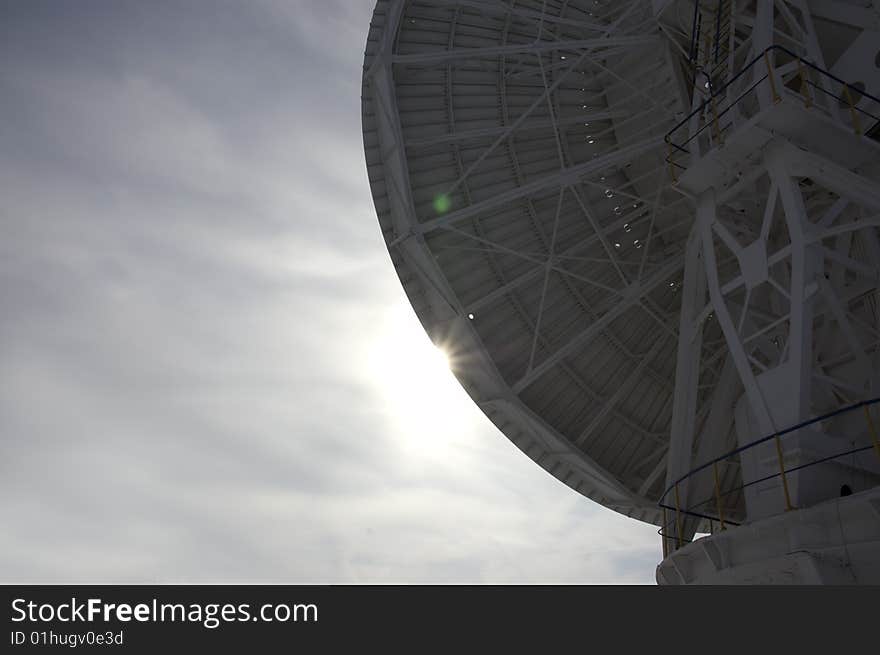 Picture made in Pushino, near Moscow. Radio-antenna. Picture made in Pushino, near Moscow. Radio-antenna