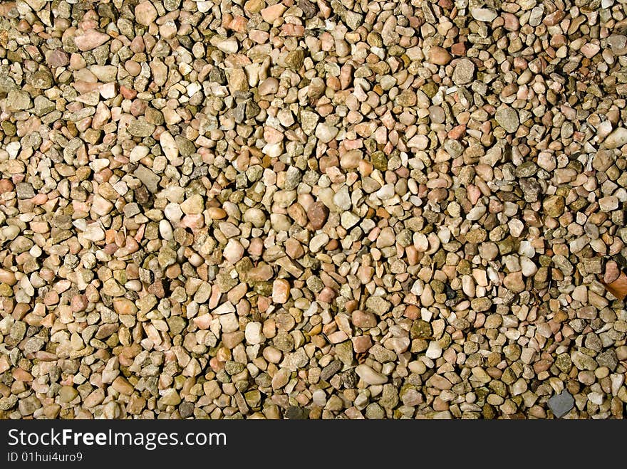 Stone gravel texture in various colors. Stone gravel texture in various colors