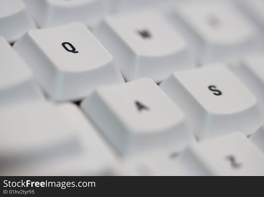 Computer Keyboard Selective Focus