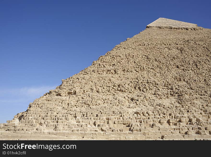 The Great Pyramid of chephren at Giza