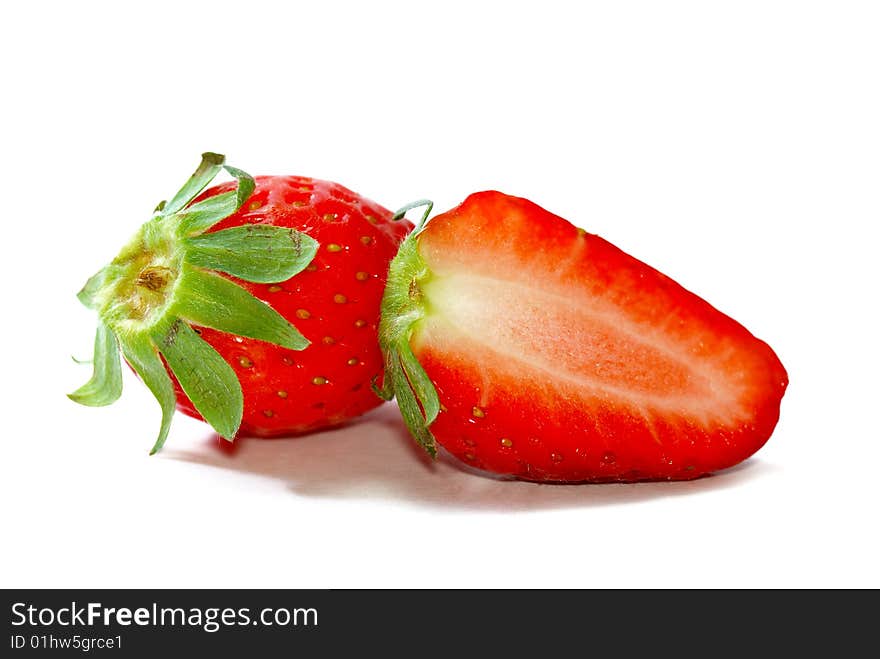 Close up Fresh Strawberries Fruits. Close up Fresh Strawberries Fruits